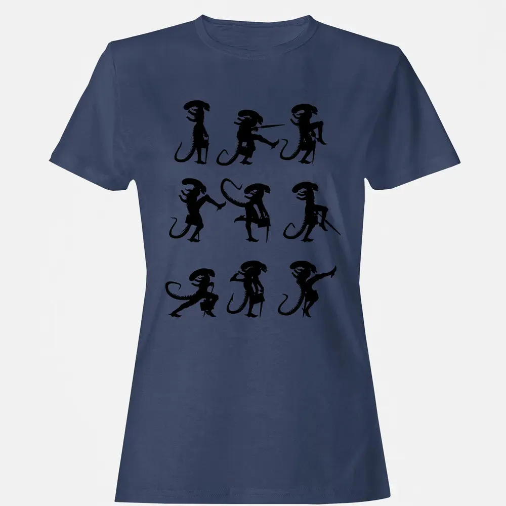 Alien Silly Walks Women's T-shirt - 10