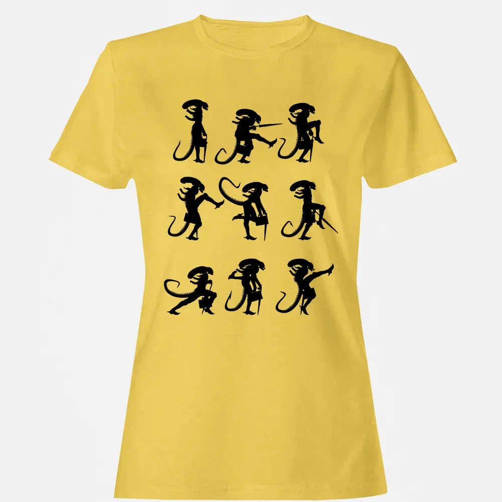 Alien Silly Walks Women's T-shirt - 4