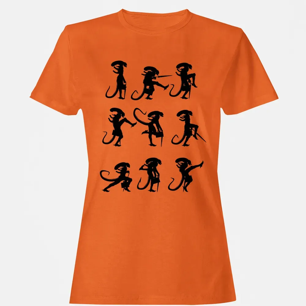Alien Silly Walks Women's T-shirt - 11