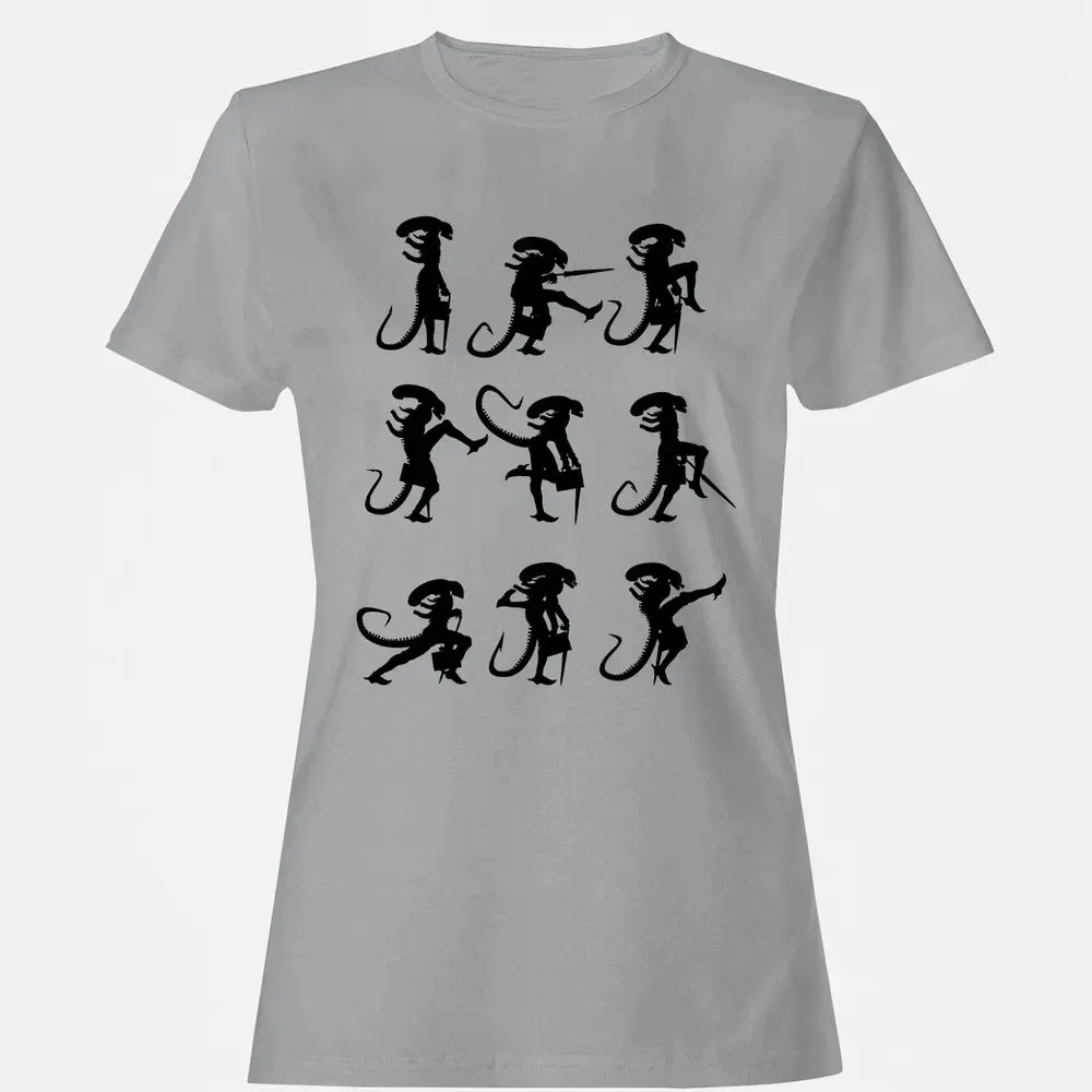 Alien Silly Walks Women's T-shirt - 15