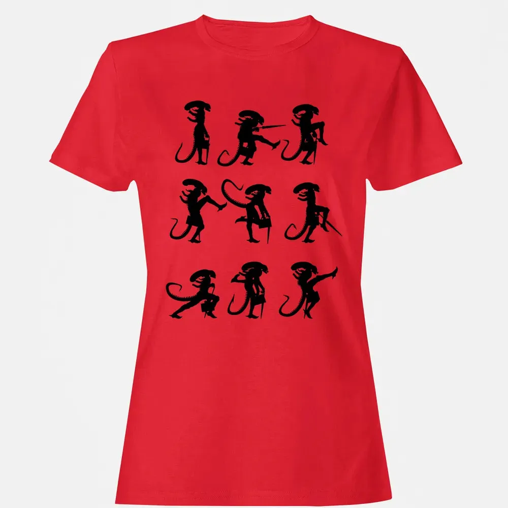 Alien Silly Walks Women's T-shirt - 13