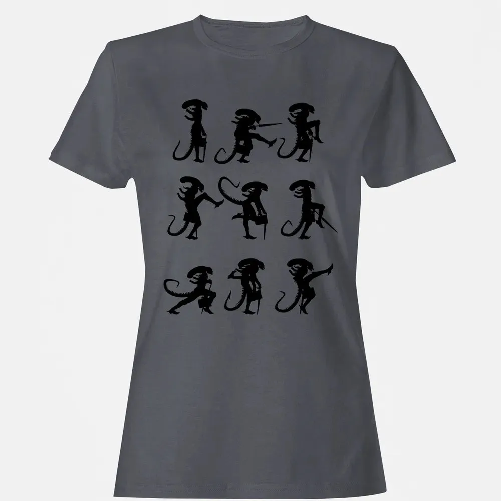 Alien Silly Walks Women's T-shirt - 5