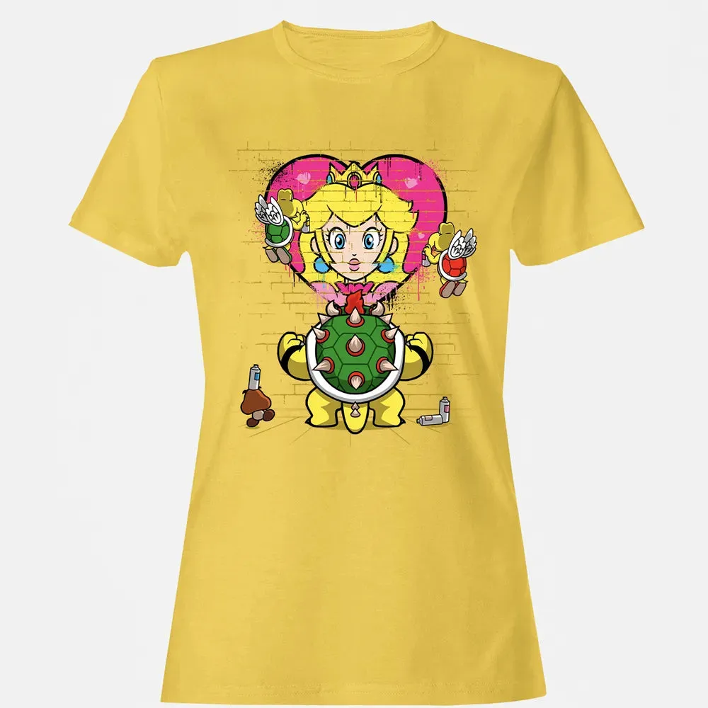 Princess Graffiti Women's T-shirt - 4