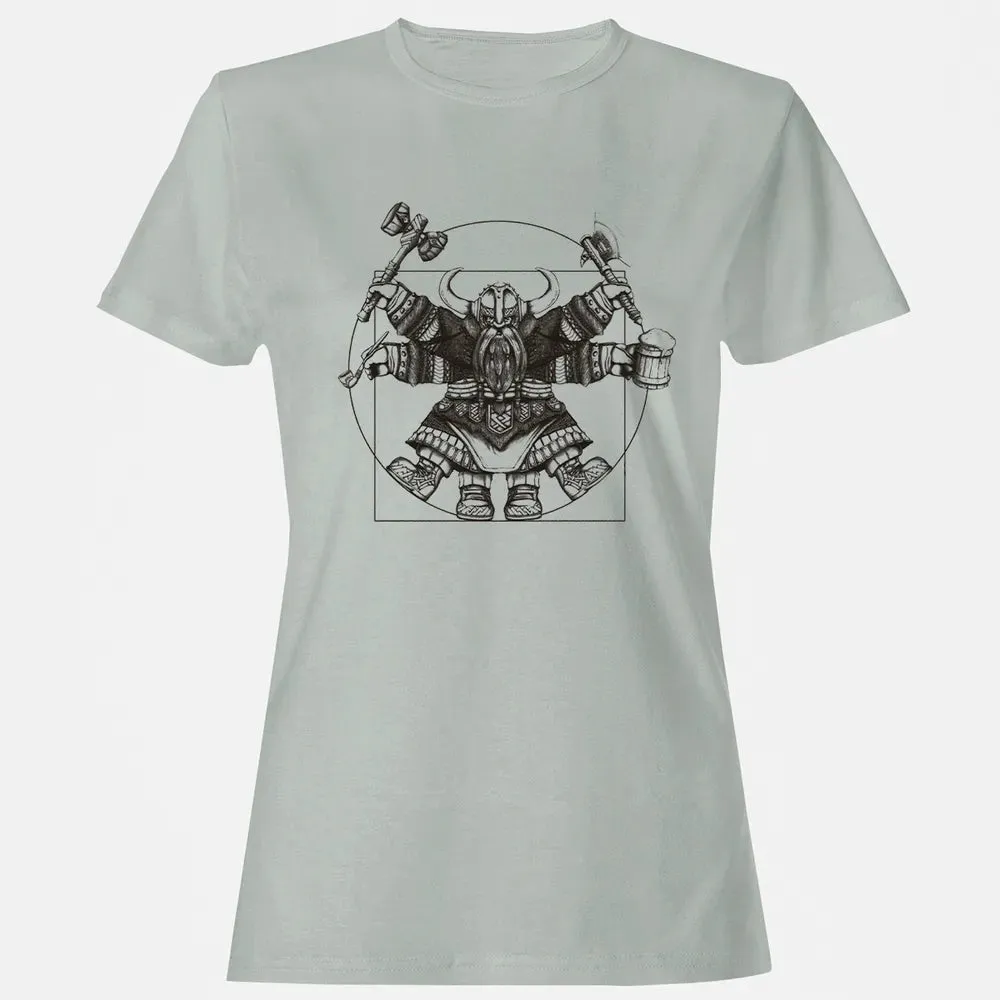 Vitruvian Dwarf Women's T-shirt - 2