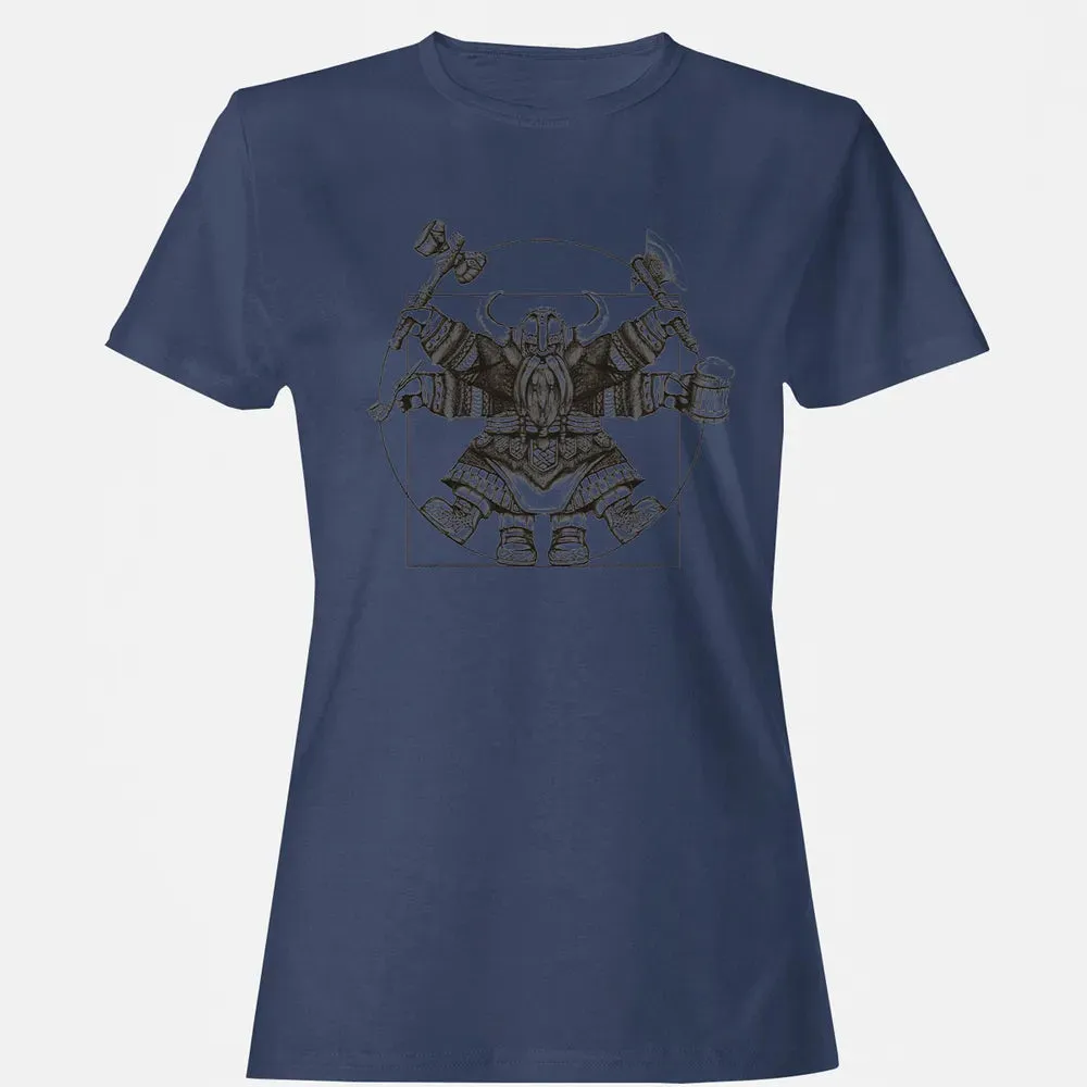 Vitruvian Dwarf Women's T-shirt - 10