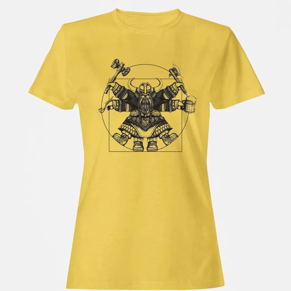 Vitruvian Dwarf Women's T-shirt - 4