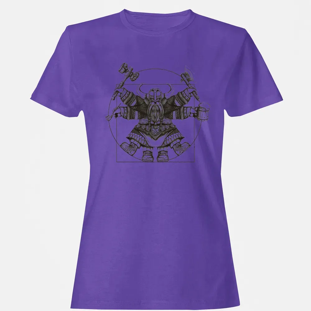Vitruvian Dwarf Women's T-shirt - 12