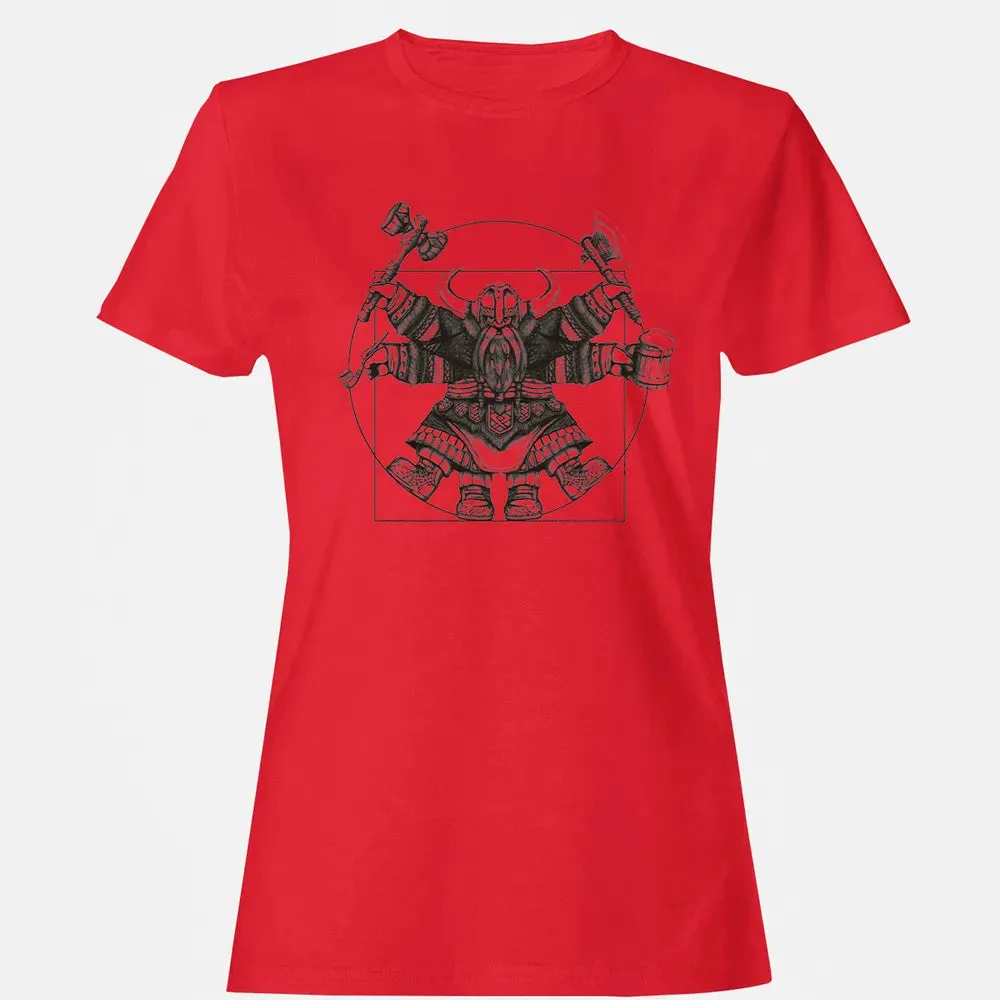 Vitruvian Dwarf Women's T-shirt - 13