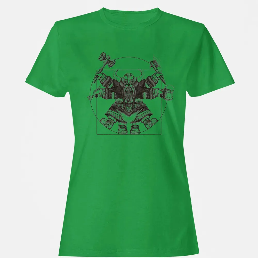 Vitruvian Dwarf Women's T-shirt - 7