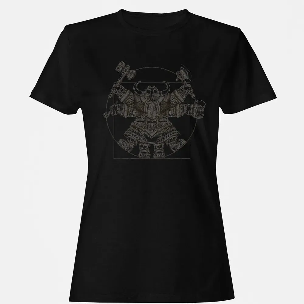 Vitruvian Dwarf Women's T-shirt - 16