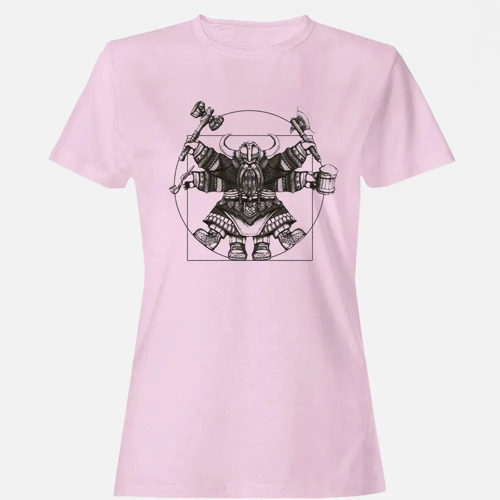 Vitruvian Dwarf Women's T-shirt - 9