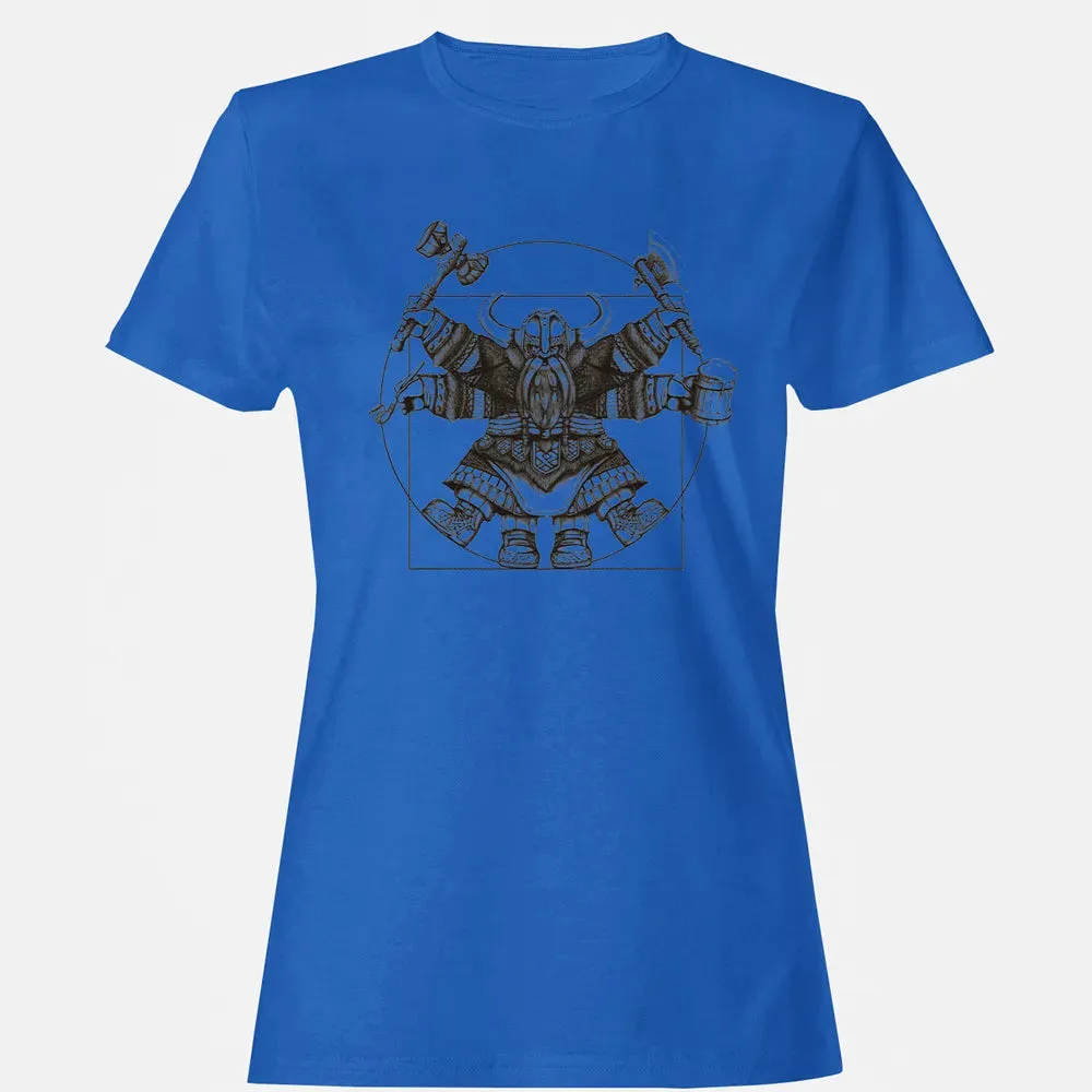 Vitruvian Dwarf Women's T-shirt - 14