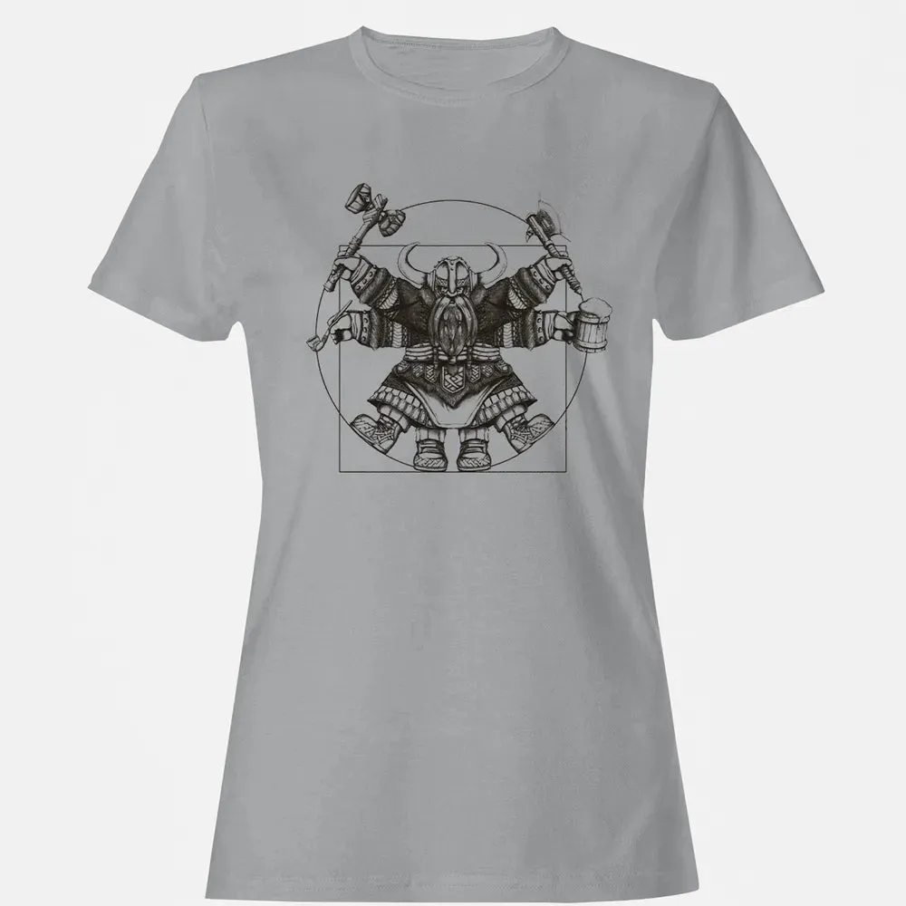 Vitruvian Dwarf Women's T-shirt - 15