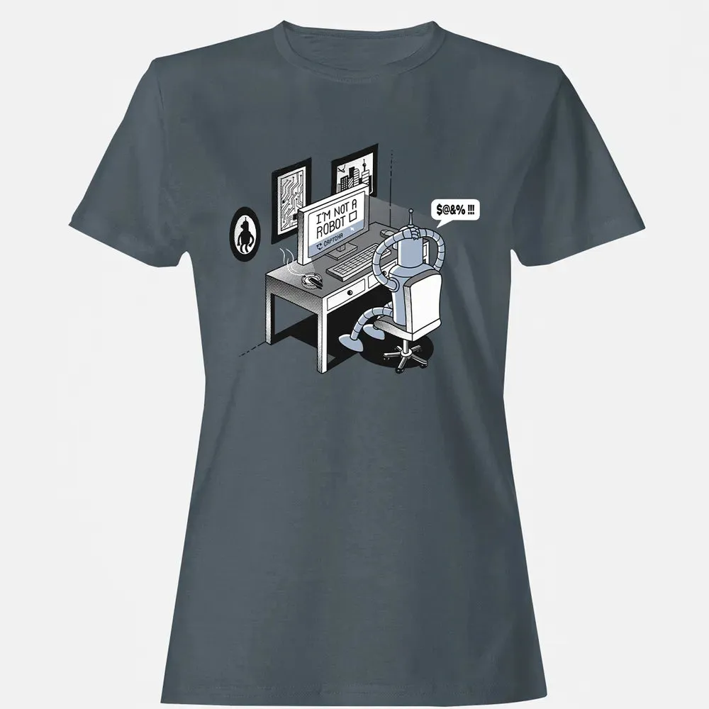 Im Not A Robot Women's T-shirt - 3