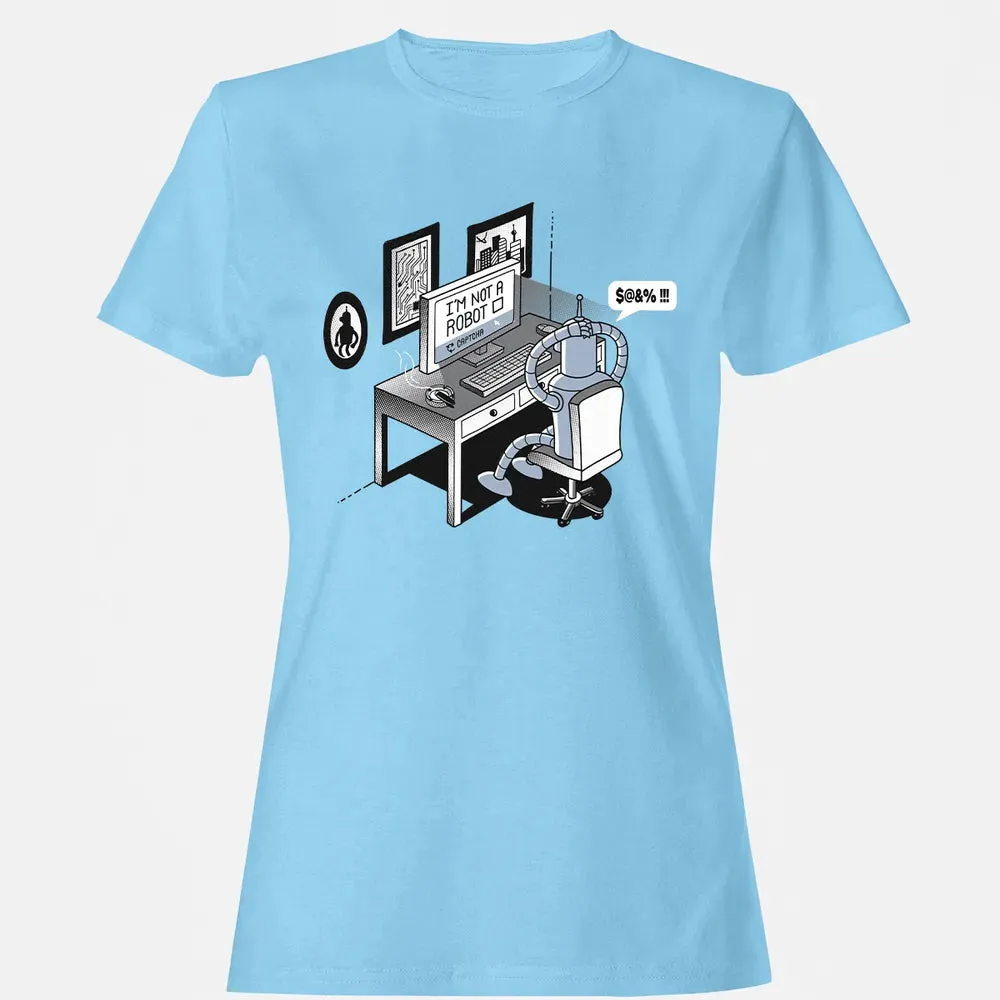 Im Not A Robot Women's T-shirt - 8