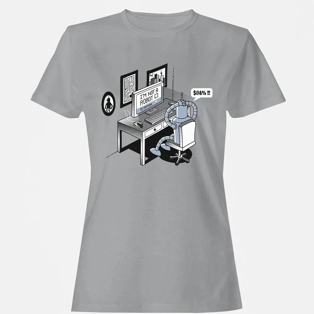 Im Not A Robot Women's T-shirt - 15