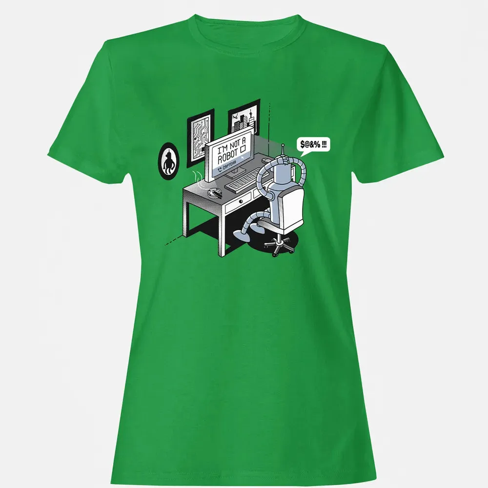 Im Not A Robot Women's T-shirt - 7