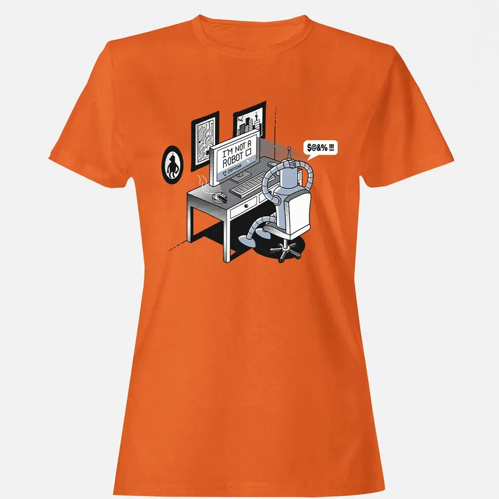 Im Not A Robot Women's T-shirt - 11