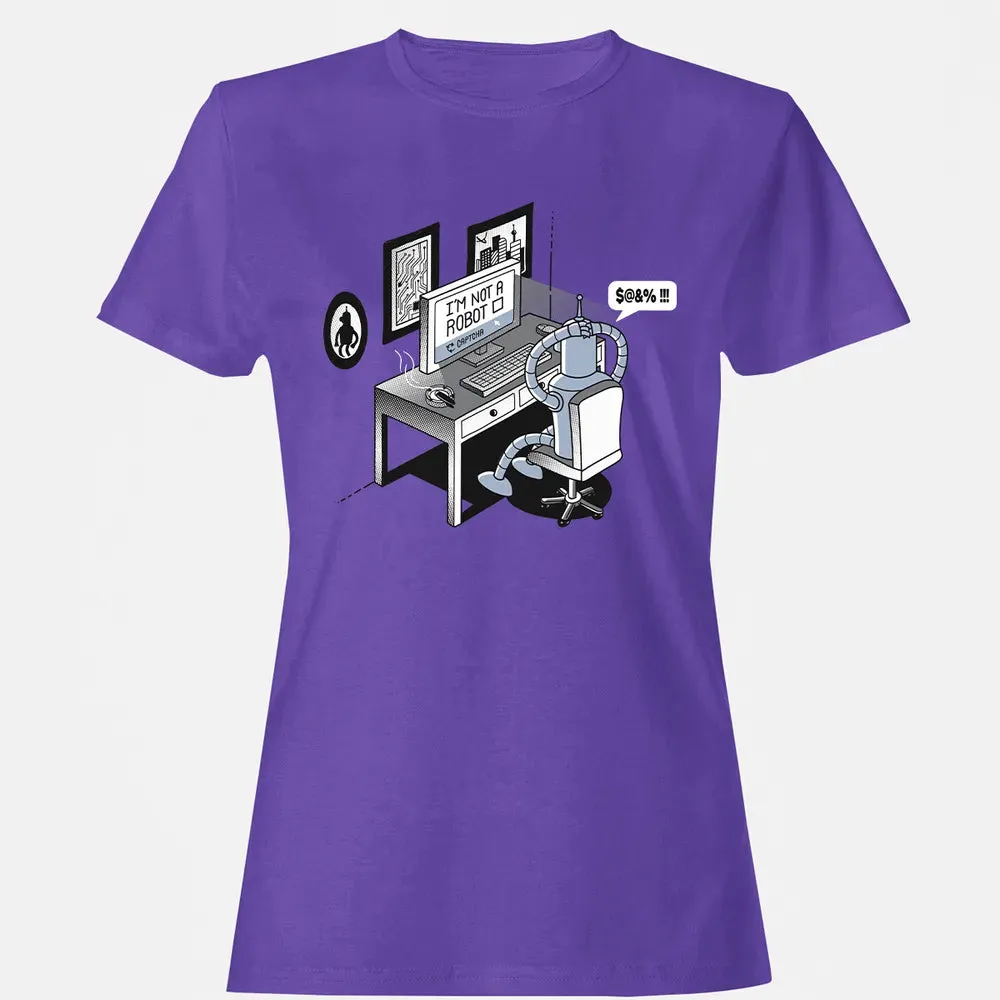 Im Not A Robot Women's T-shirt - 12