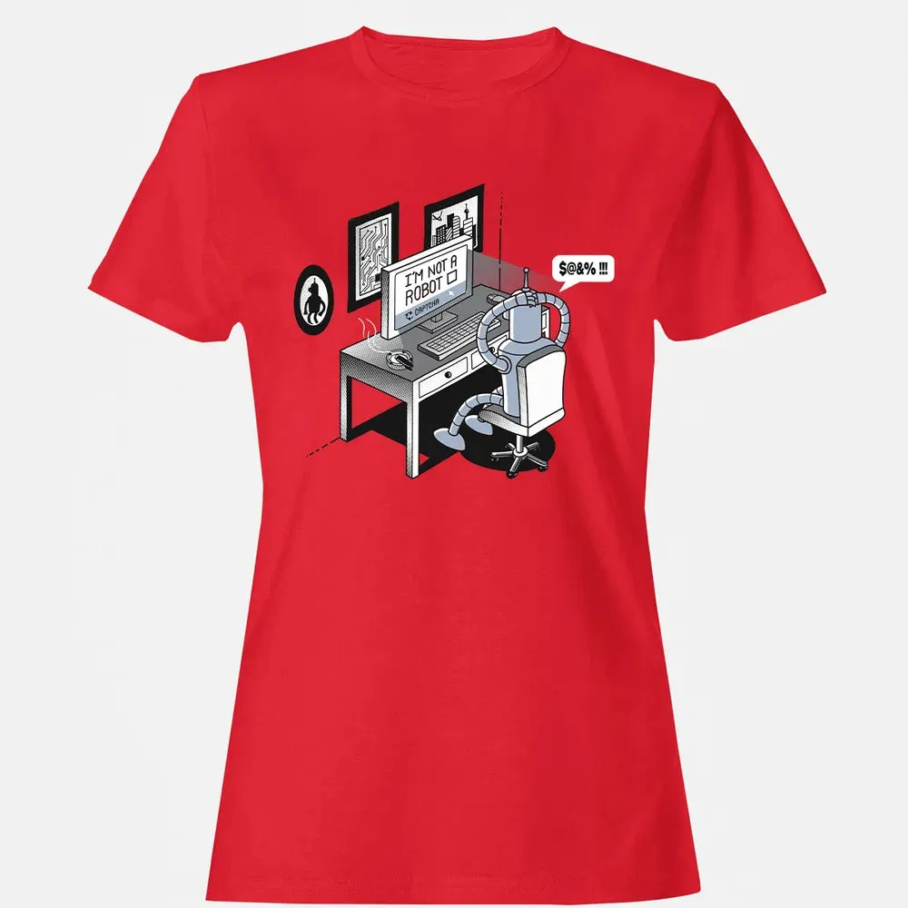 Im Not A Robot Women's T-shirt - 13