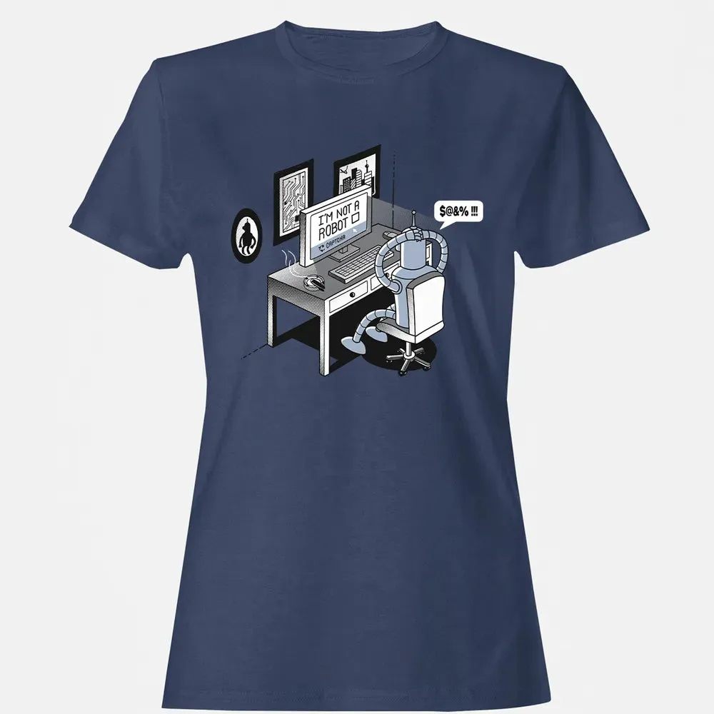 Im Not A Robot Women's T-shirt - 10