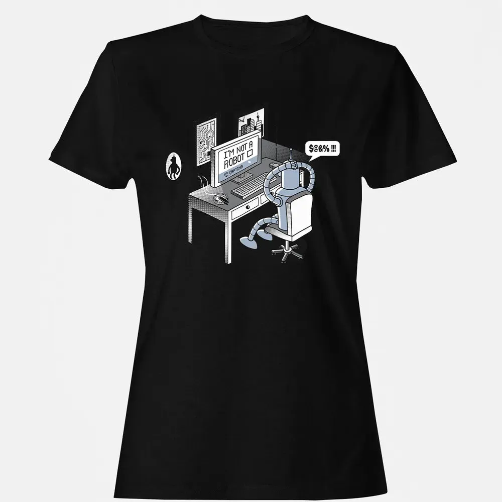 Im Not A Robot Women's T-shirt - 16