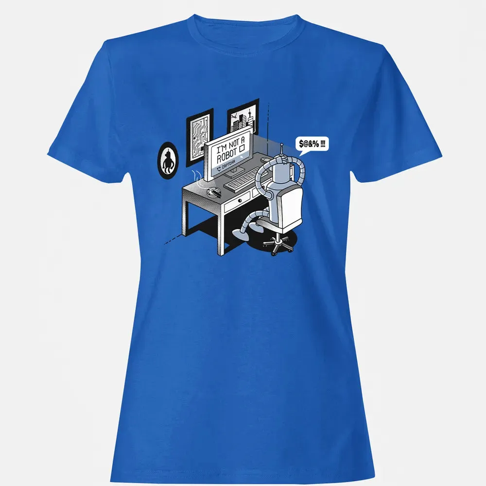 Im Not A Robot Women's T-shirt - 14