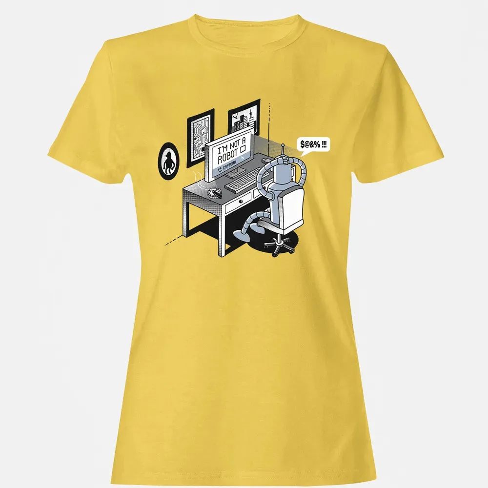 Im Not A Robot Women's T-shirt - 4