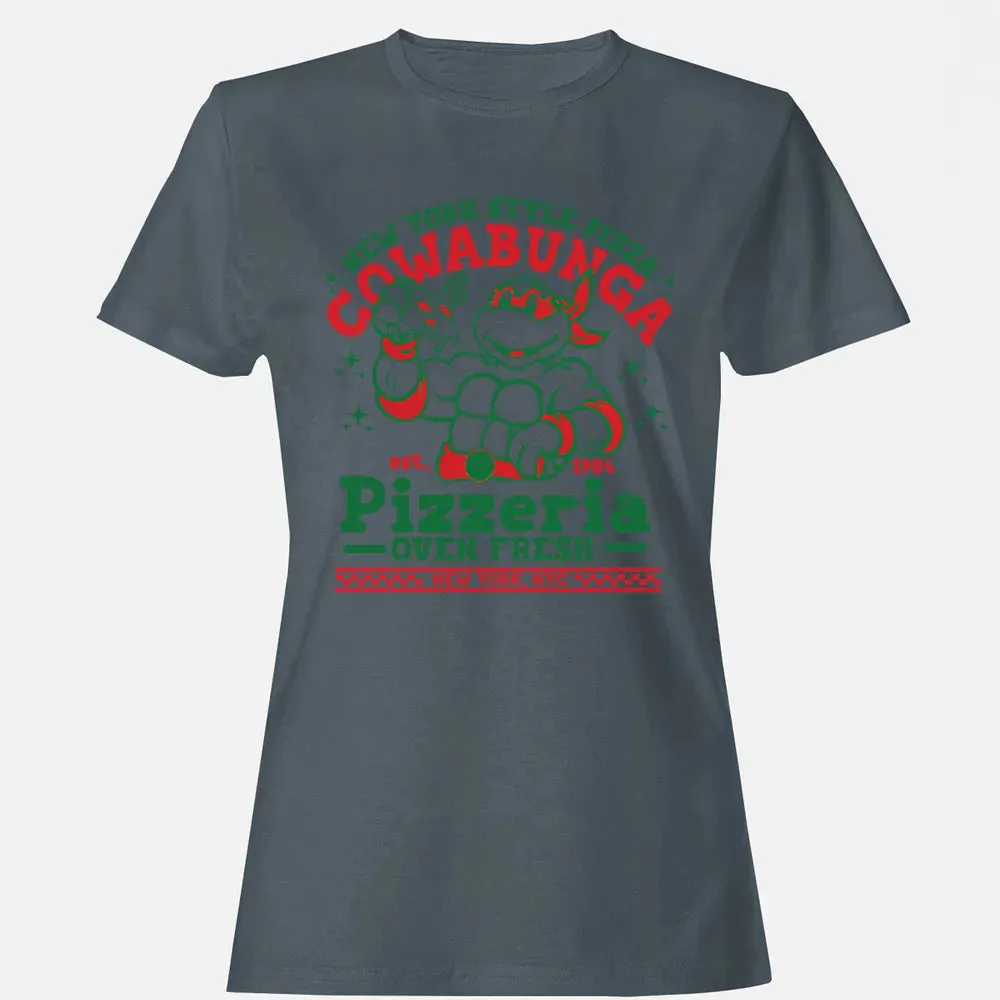 Cowabunga Pizzeria Women's T-shirt - 3