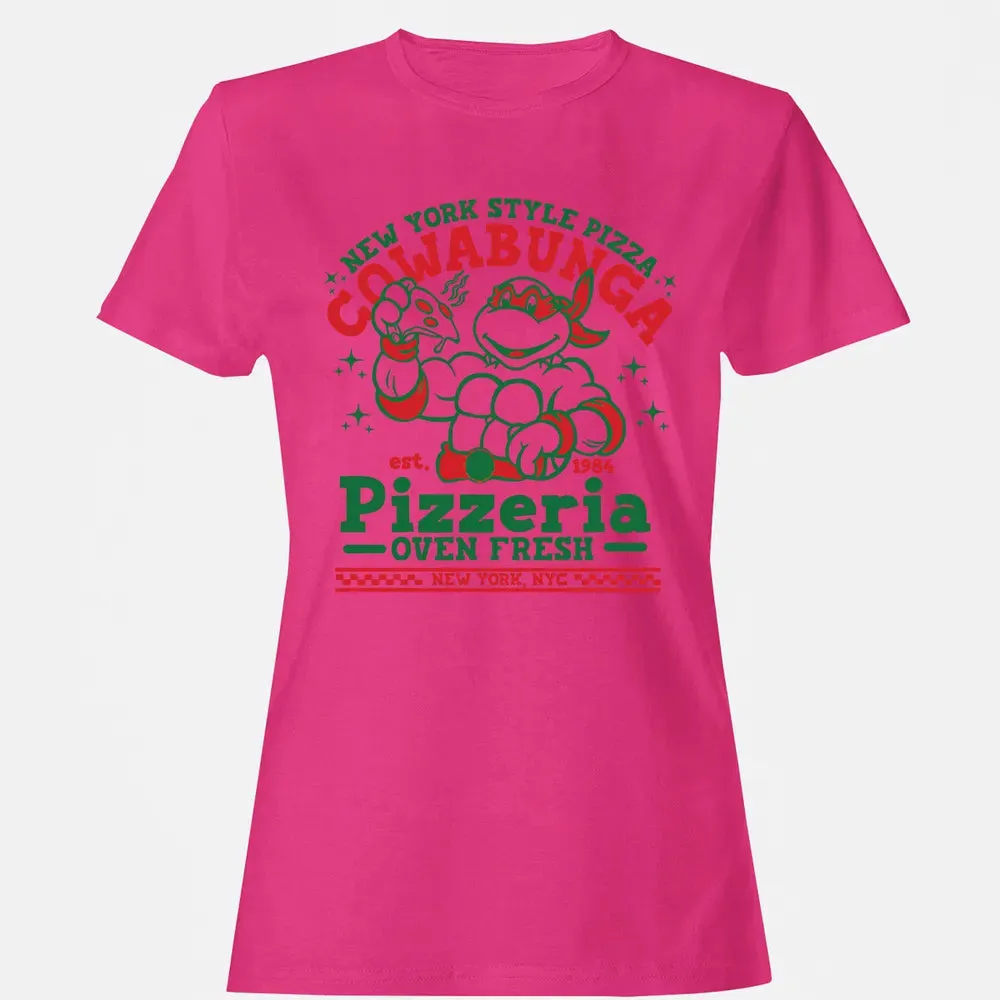 Cowabunga Pizzeria Women's T-shirt - 6