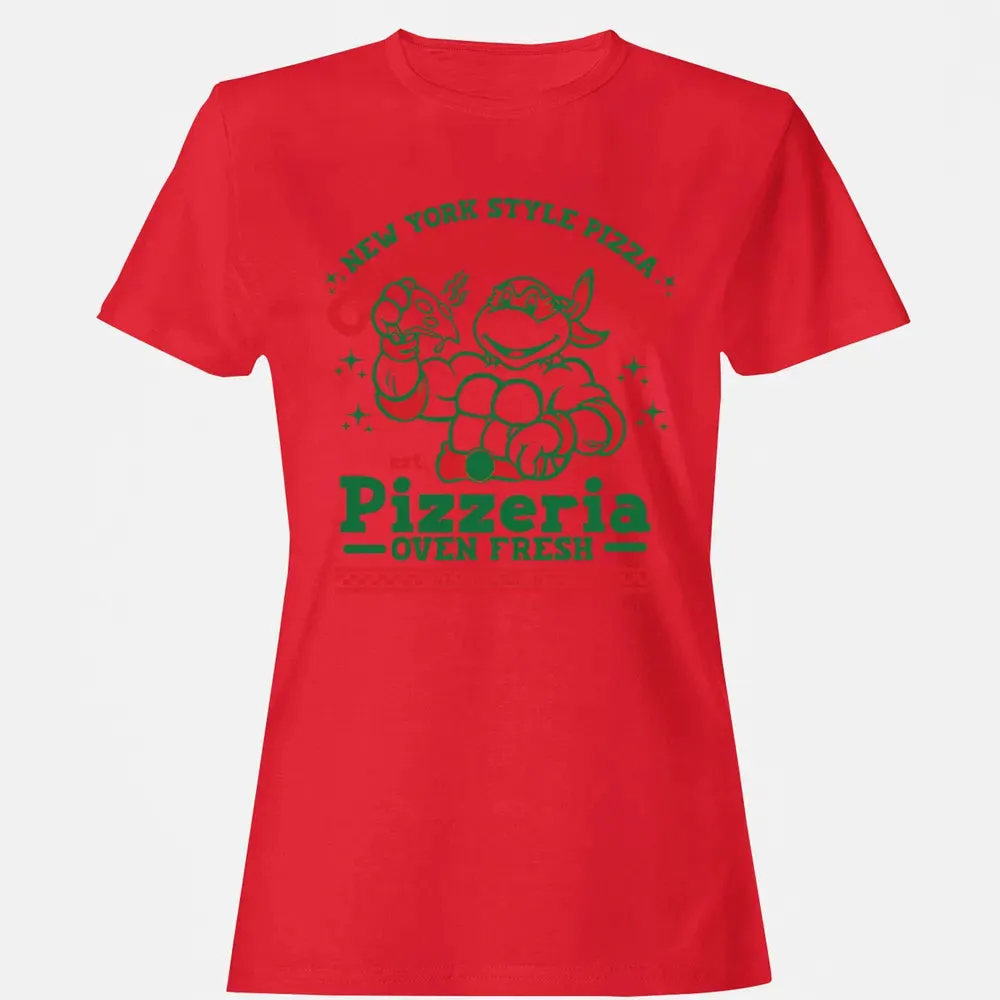 Cowabunga Pizzeria Women's T-shirt - 13