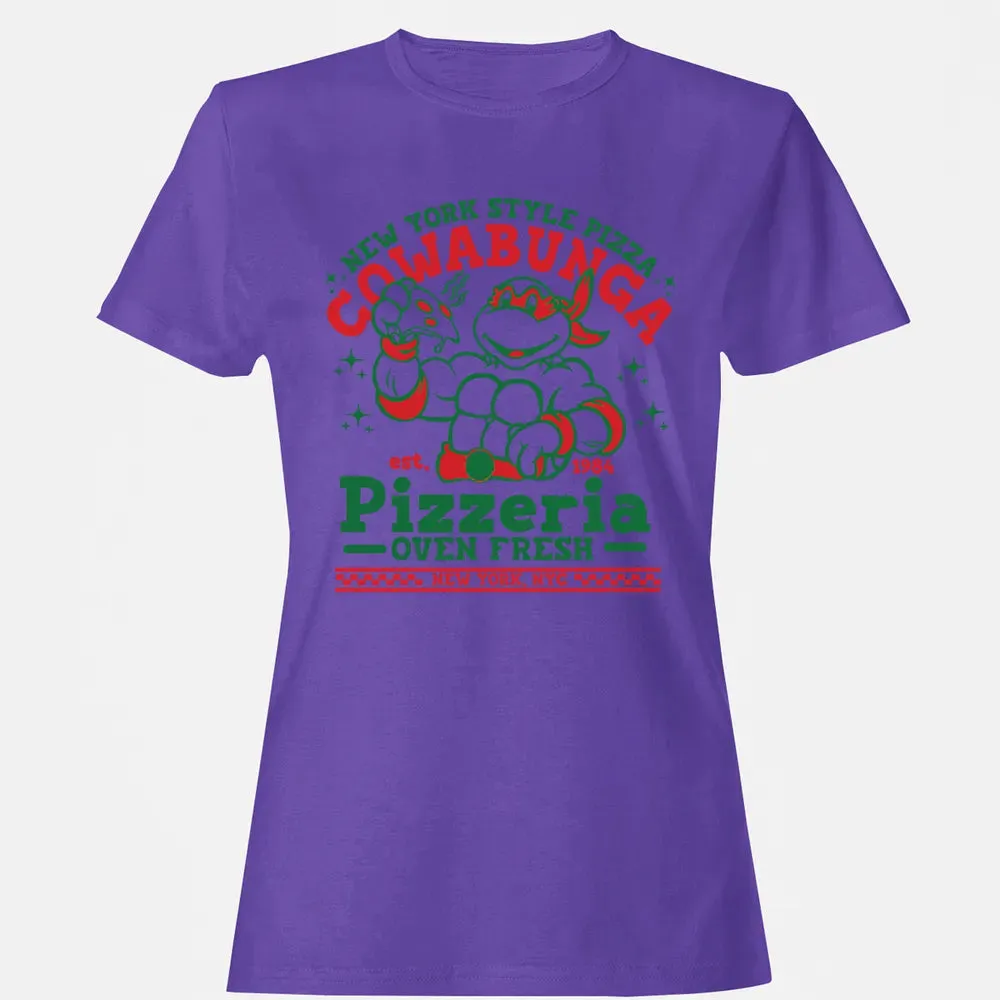 Cowabunga Pizzeria Women's T-shirt - 12