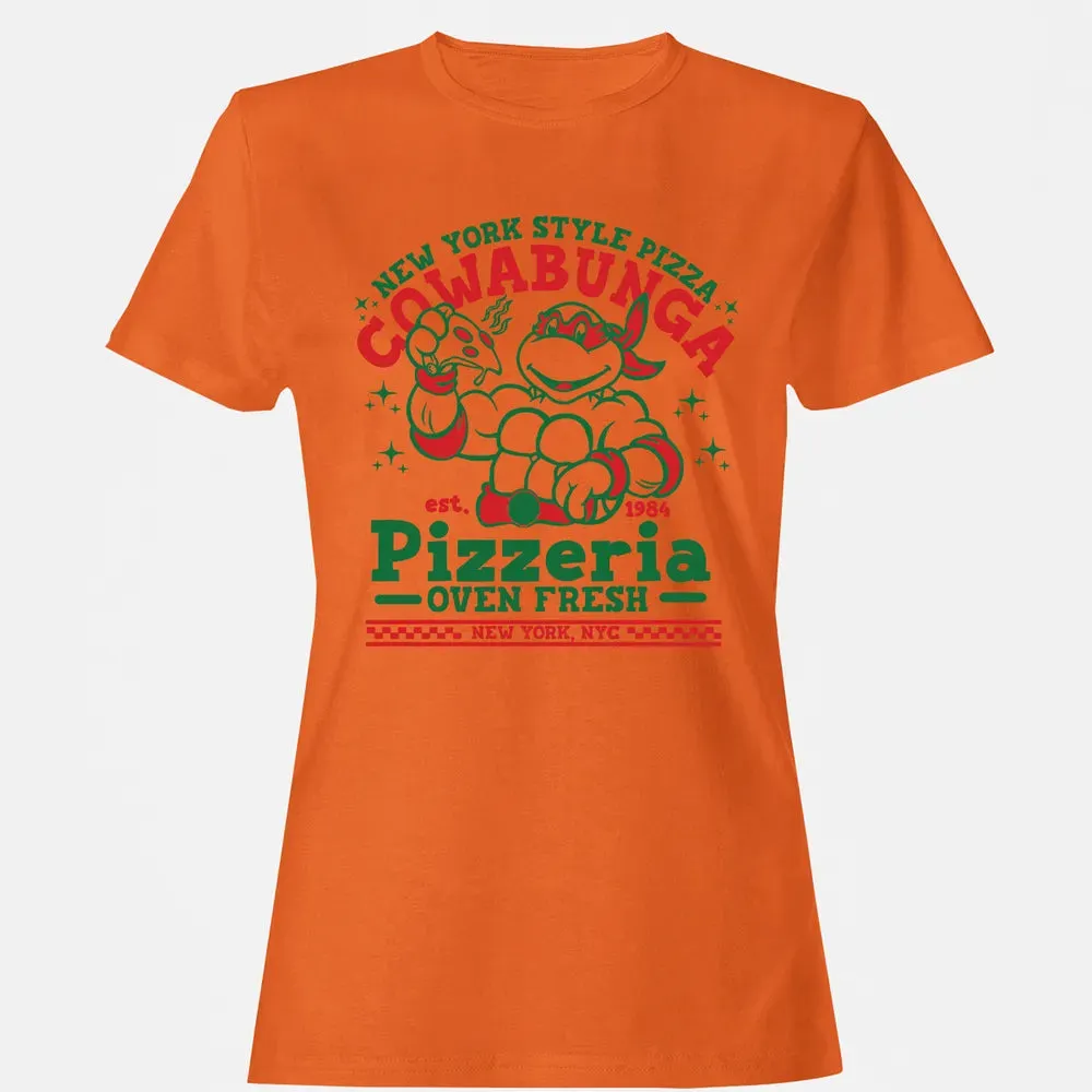 Cowabunga Pizzeria Women's T-shirt - 11