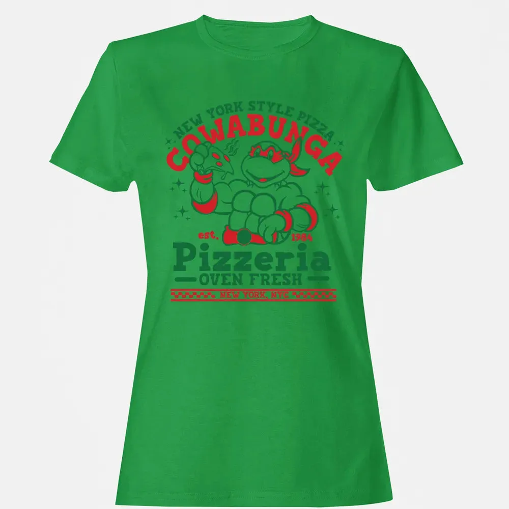 Cowabunga Pizzeria Women's T-shirt - 7