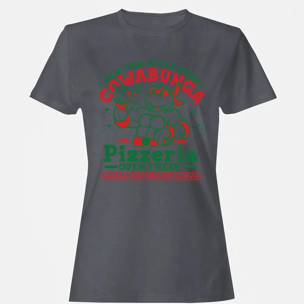 Cowabunga Pizzeria Women's T-shirt - 5