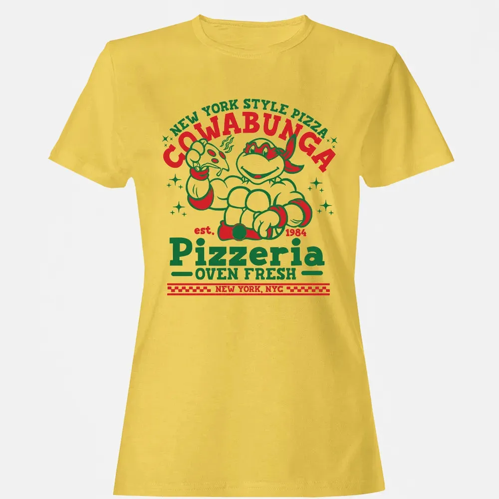 Cowabunga Pizzeria Women's T-shirt - 4