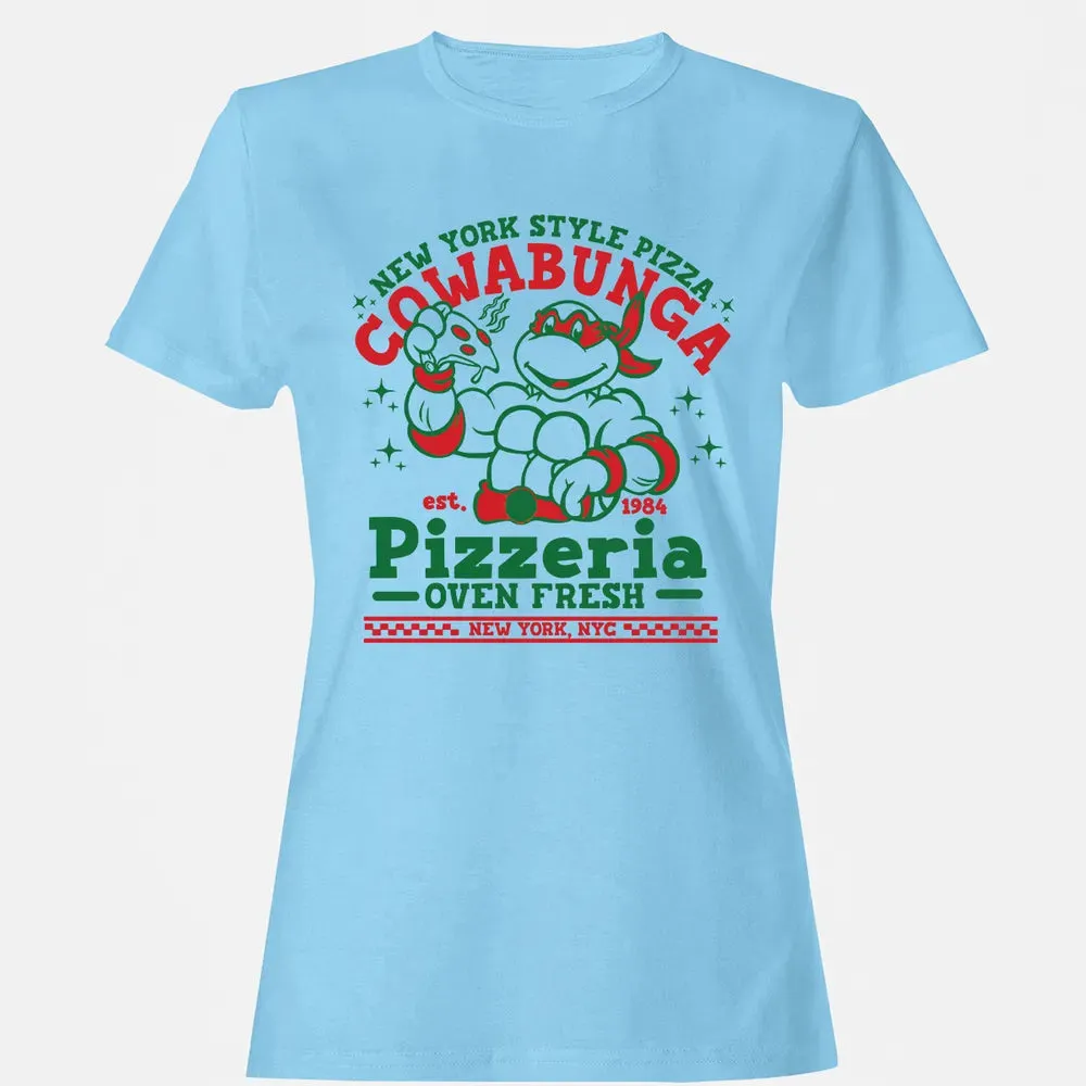 Cowabunga Pizzeria Women's T-shirt - 8