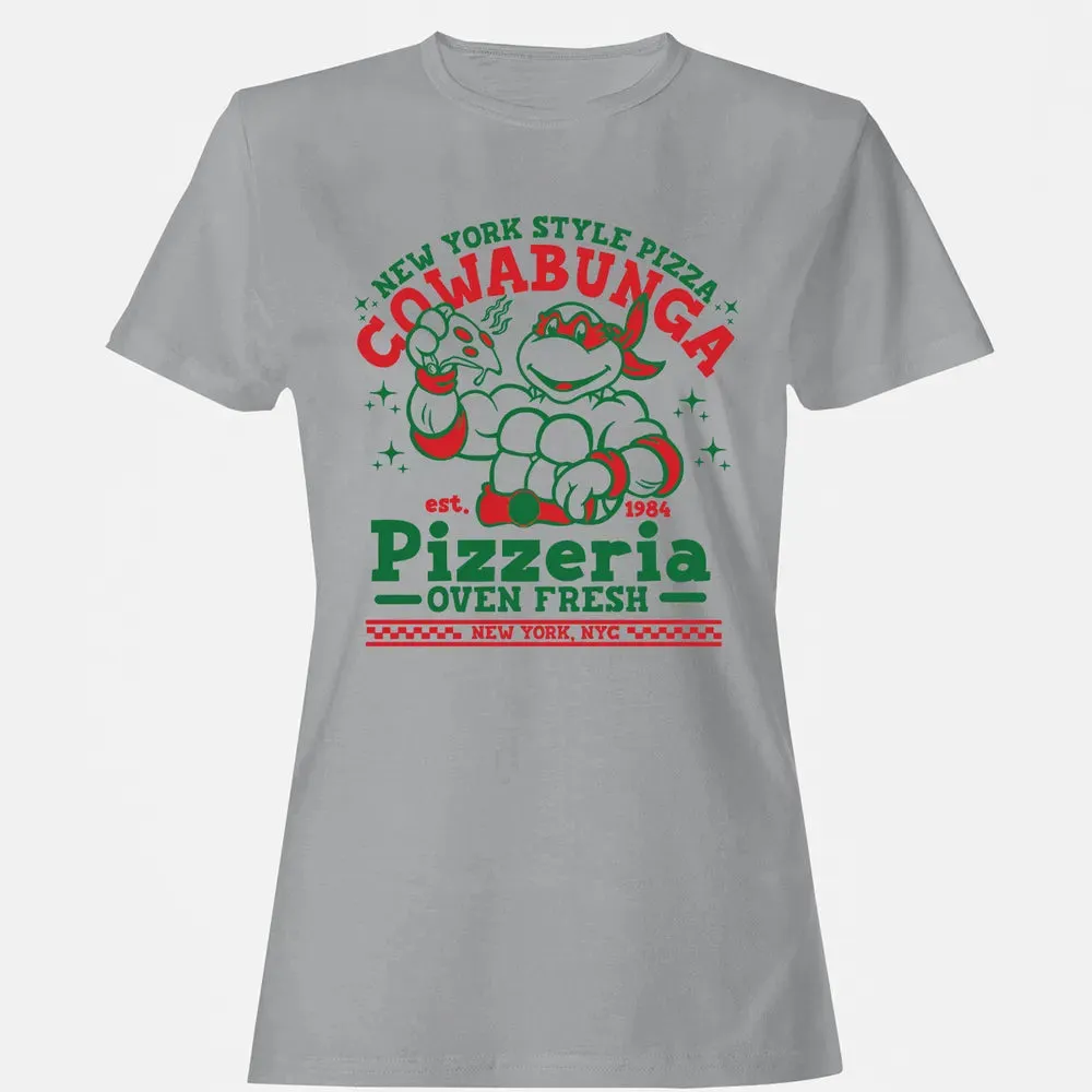 Cowabunga Pizzeria Women's T-shirt - 15