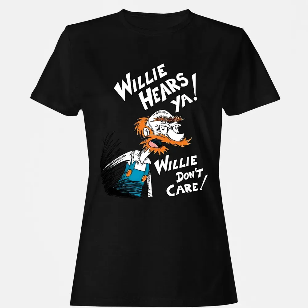 Willie Hears Ya Women's T-shirt - 16