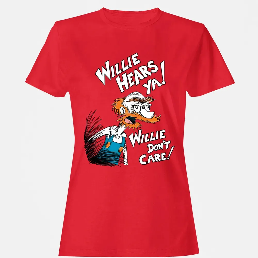 Willie Hears Ya Women's T-shirt - 13