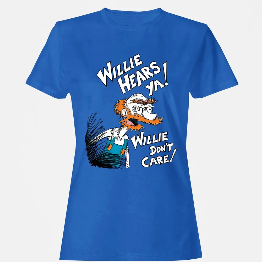 Willie Hears Ya Women's T-shirt - 14