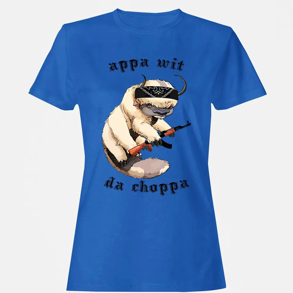 Appa Wit Da Choppa Women's T-shirt - 14