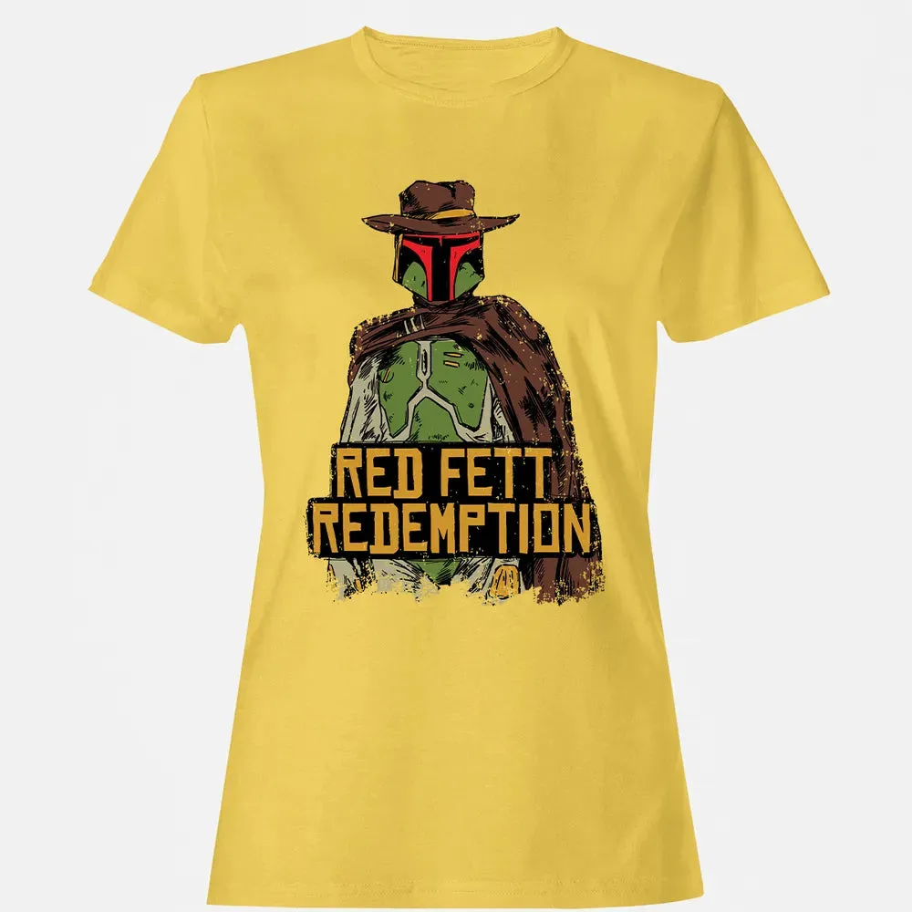 Red Fett Redemption Women's T-shirt - 4