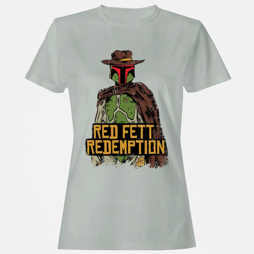 Red Fett Redemption Women's T-shirt - 2