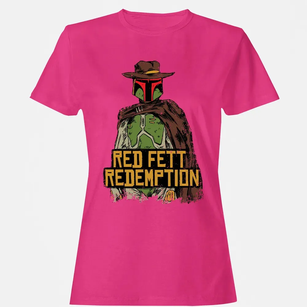 Red Fett Redemption Women's T-shirt - 6