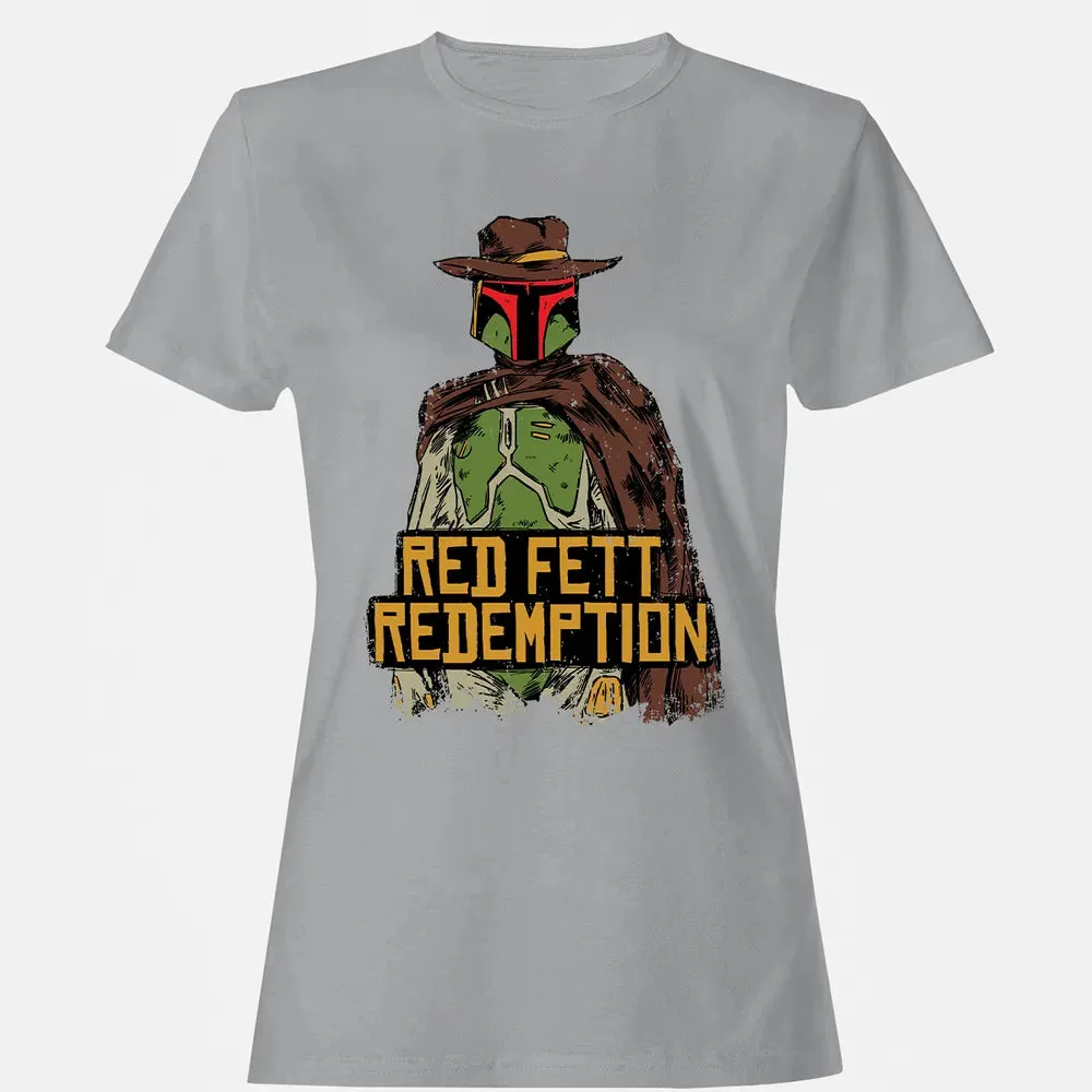 Red Fett Redemption Women's T-shirt - 15