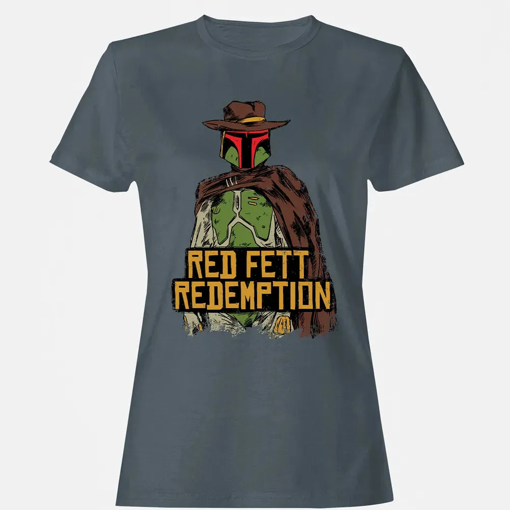 Red Fett Redemption Women's T-shirt - 3