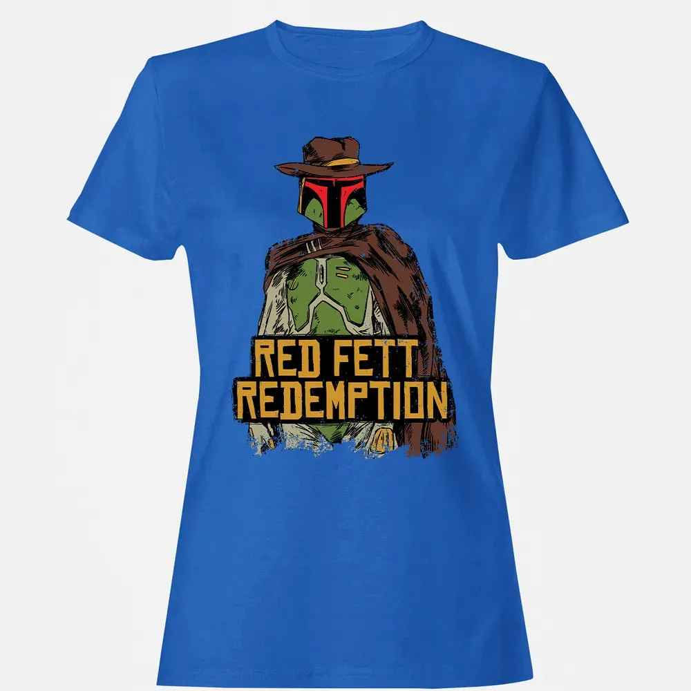 Red Fett Redemption Women's T-shirt - 14