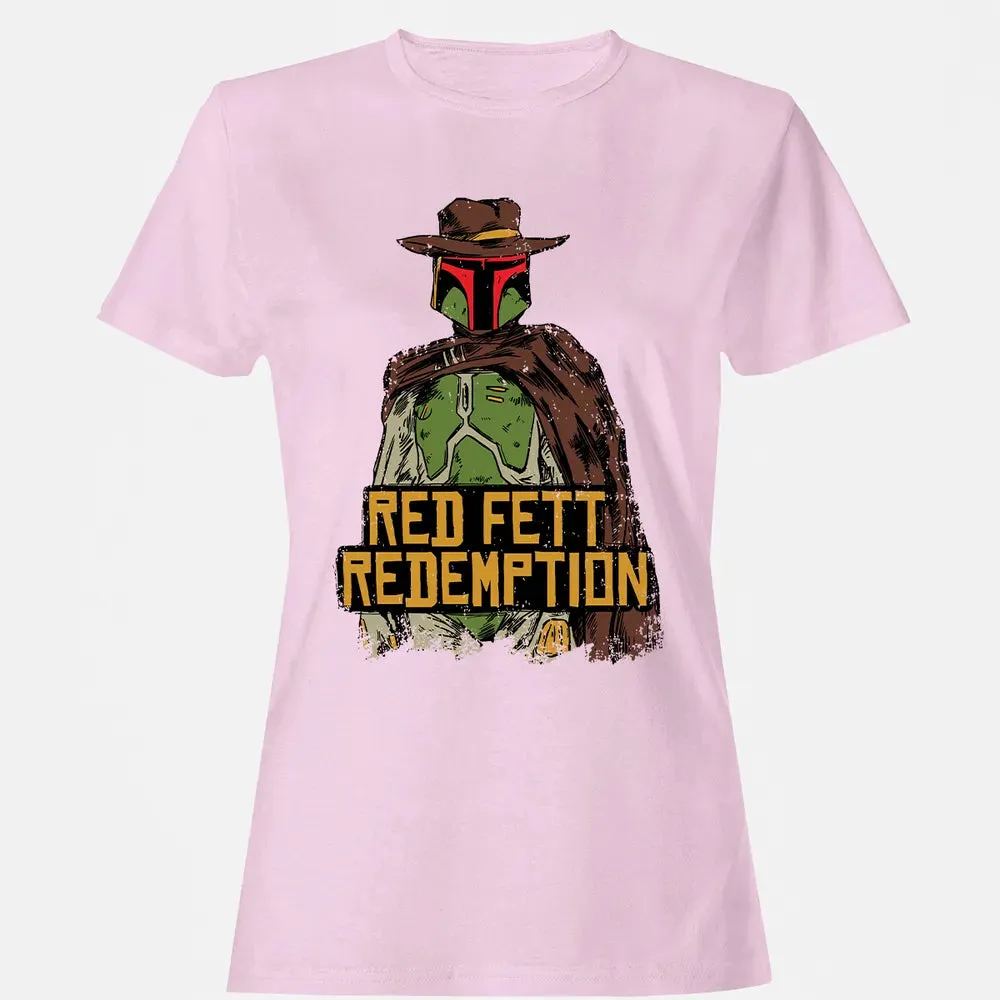Red Fett Redemption Women's T-shirt - 9