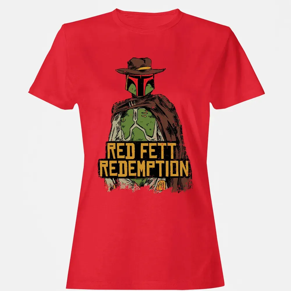 Red Fett Redemption Women's T-shirt - 13